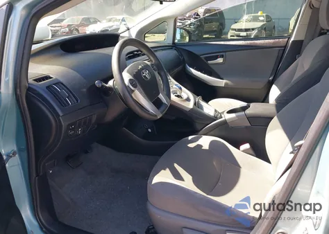 2012 Toyota Prius Three из США, поврежденный, VIN JTDKN3DU2C5383049